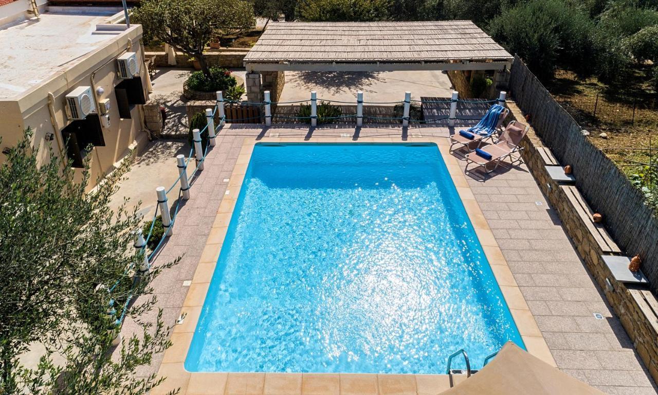 Cretan Kera Villa Heated Pool Esterno foto