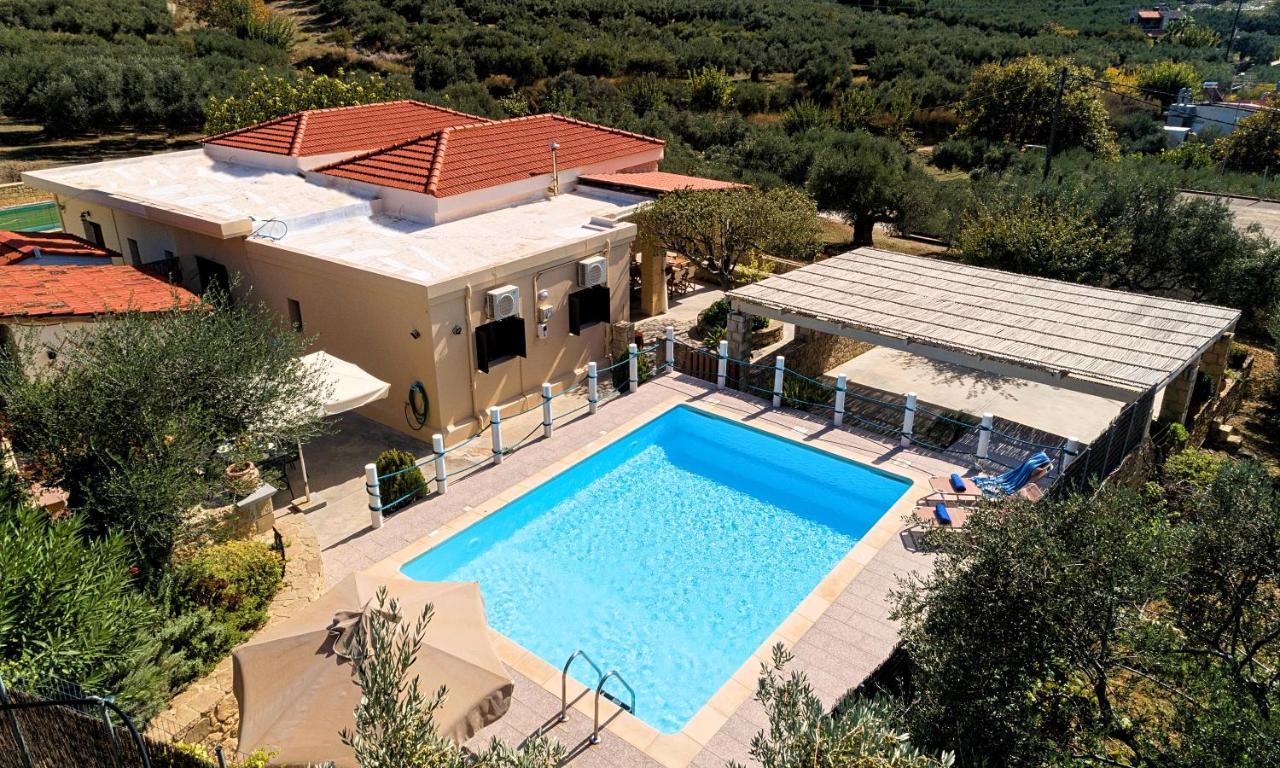 Cretan Kera Villa Heated Pool Esterno foto